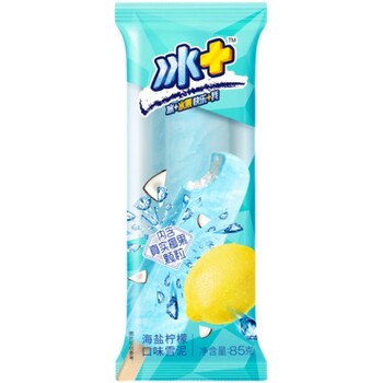 嗑嗑龙 40支冰加 海盐柠檬口味雪泥冰棍冰淇淋雪糕冰激凌冰棒 冰 海盐