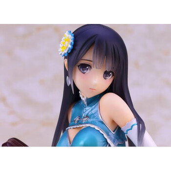 女生的隐私全露 日本动漫二次元 可爱旗袍美女少女脱机箱摆件人偶模型