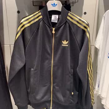 nasalike黑金开衫男女士上衣运动休闲时尚宽松百搭新款adidas1480658