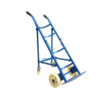 平凡时光 气瓶车低音40l氧气瓶乙炔气瓶手推车工业液化钢瓶拖车老虎车