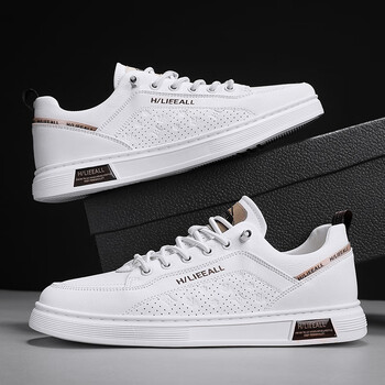 安踏神行断码男鞋国潮潮牌百搭板鞋男厚底休闲鞋男士透气小白鞋滑板鞋