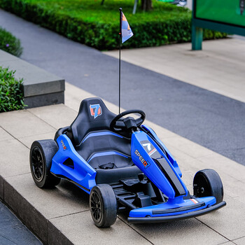 儿童电动车大号卡丁车漂移车赛车四轮汽车小孩玩具车可坐大人童车