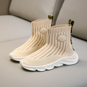 史努比进店拍咪咪熊童鞋儿童袜子鞋春秋冬新款女童运动鞋高帮休闲鞋