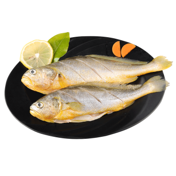 三都港 三去黄花鱼（含清蒸料包）250g 2条 海鲜水产 生鲜 鱼类 健康轻食