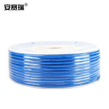 安赛瑞 气管气动软管PU汽管空压机管气泵高压管气动管风管 蓝色 8x5.5mm(100米)450256-融创集采商城