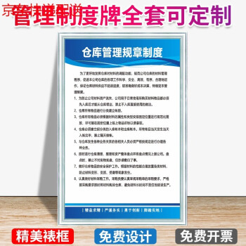 車間防火倉庫消防應急預案標語崗位職責規章牌警示牌京功sc06倉庫管理