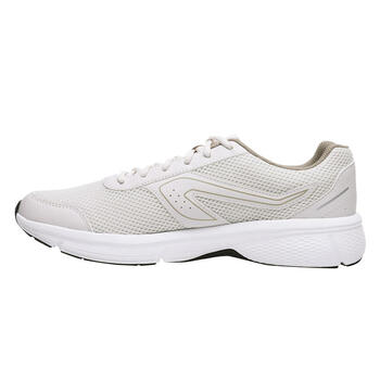 迪卡侬运动鞋男春季健身轻便男鞋透气防滑网面减震黑色跑步鞋mswr米