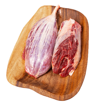 果亦橙呼伦贝尔新鲜牛腱子金钱腱展 现杀现卖散养草饲牛肉 5斤