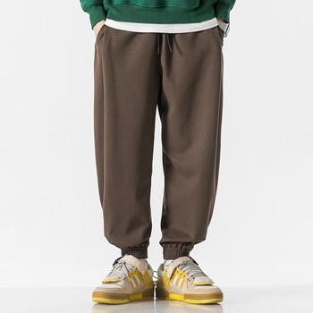 yoga wassup 卫裤男重磅工装裤春秋季新款潮流ins宽松运动休闲裤百搭