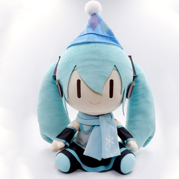 莂来fufu公仔初音未来  蝴蝶结 樱初音 17 18 19雪fufu魔法未 taito冬