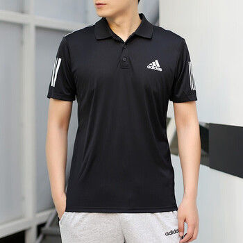 adidas阿迪达斯短袖男2022夏季新款翻领商务休闲透气polo衫运动t恤cd