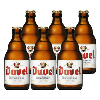 督威（DuveL）比利时 原瓶进口 精酿 黄金啤酒 330ml*6瓶