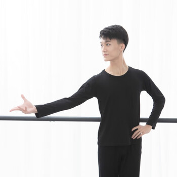 男生舞蹈服舞蹈服练功服男中国古典现代舞蹈上衣教师形体舞蹈裤子