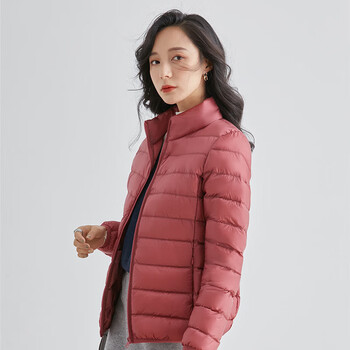 eynl  丫丫超轻羽绒服女短款女士黑金轻薄羽绒服秋冬季2022年新款款