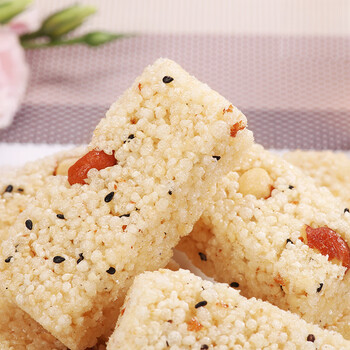 油酥米花糖半斤小米花生酥特产传统小吃零食糕点炒米糖混合4斤装