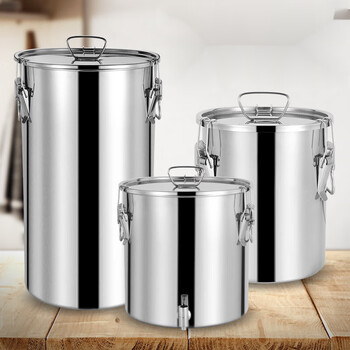 花生油桶  不锈钢304不锈钢食用油桶加厚密封桶家用厨房花生油桶牛奶