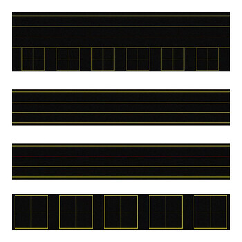 【捷诺立n18910】捷诺立(jnl)n18910 磁性黑板贴拼音田字格磁贴磁铁