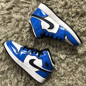 nikeairjordan1midaj1二次元小闪电板鞋运动鞋男鞋女鞋dd6834bq6931