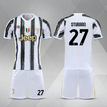 好布巴特尤文图斯球衣2021赛季7号c罗足球服套装男足球比赛队服定制