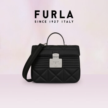 Furla 芙拉fortuna 女士中号手袋黑色 图片价格品牌报价 京东