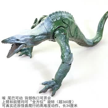 iniesta巨蜥玩具可动大号骷髅蜥蜴爬虫模型怪兽金刚大战2021机械