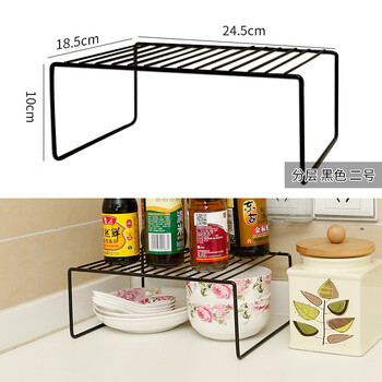 天南兄弟(tnbrothers)厨房收纳分层置物架台面调料收纳橱柜内分层隔板