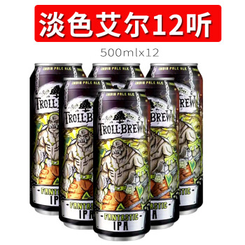 24易拉罐500ml高度 淡色艾爾ipa精釀啤酒12聽x500ml