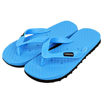 英发游泳拖鞋快速排水防滑人字拖抓地防滑专业游泳舒适拖鞋浅蓝色4445