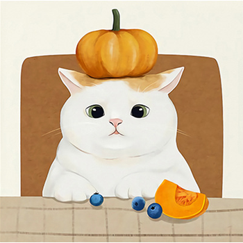 琴棋书画2022年新款儿童数字油画招财猫diy卡通动漫手绘画小学生丙烯