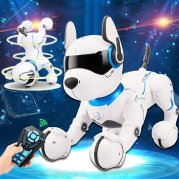 麦儿飞乐智能声控遥控机器狗儿童玩具男孩女孩小孩生日礼物百科早特技