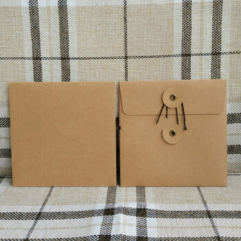 坤洛光盘袋子印刷定制现货封套dvd光盘纸袋牛皮纸袋光碟收纳袋订做w