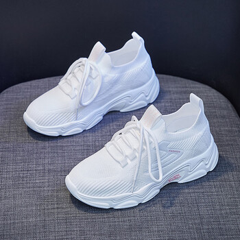 李宁舒适同型款夏季新款羽毛球鞋女休闲运动网面小白运动鞋训练减震