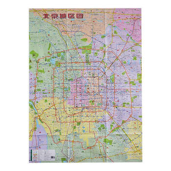 图书>旅游/地图>旅游管理>北京城区图袋装>