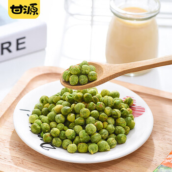 甘源青豆  甘源蒜香豆子5斤装青豌豆芥末味青豆批发零食小包装 混合
