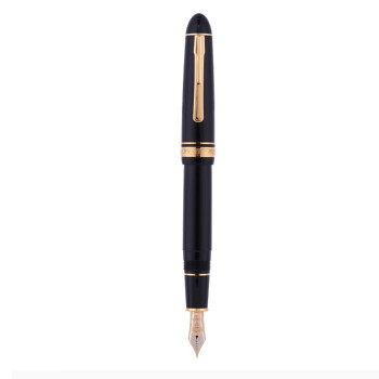 白金（PLATINUM）PTB-20000P总统 18K双色大型笔尖钢笔万年笔高端商务送人礼物礼盒 经典黑 M尖（中字）