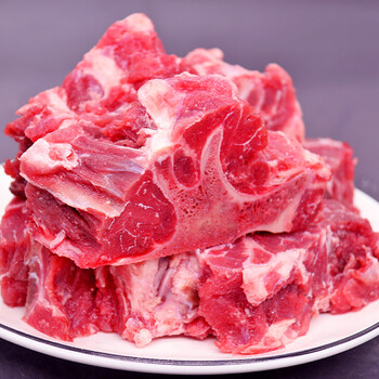 春光岛新鲜牛骨5斤牛脊骨牛骨头牛脖骨带髓生鲜冷冻牛熬汤牛肉