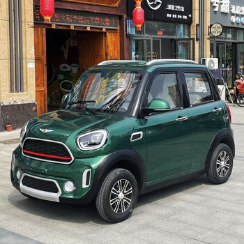 锂电池电动四轮车成人代步家用电瓶车接送孩子 英伦绿 60v【图片 价格