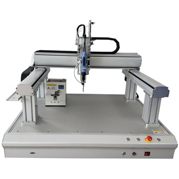 半自动打螺丝机自动锁螺丝机自动双工位半自动打螺丝机吸气式扭螺丝机