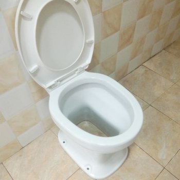 农村改厕家用加宽旱便器坐便两用老年免冲马桶陶瓷孕妇直通式大方口带