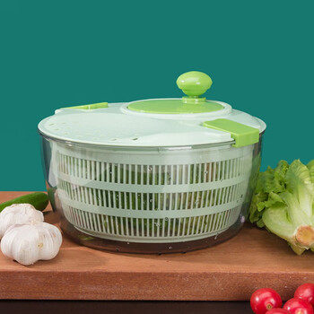 kulife家用蔬菜脱水器沙拉甩水器甩干机菜馅脱水挤水器蔬菜甩水篮厨房