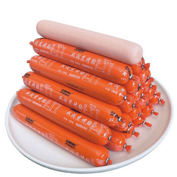 路边摊烧烤油炸小吃专用双润夫宇芮源试吃尝鲜 夫宇铁板烤肠100g*20根