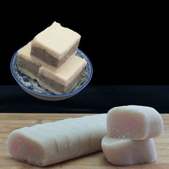 柳城云片糕 广西柳州柳城特产云片糕薄荷软糕传统点小吃盒陈皮桂花