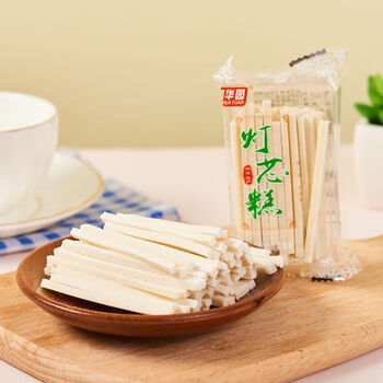 知华园湖南湘潭特产灯芯糕经典老式传统中式糕点心 灯芯糕黑芝麻味