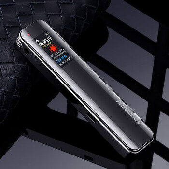 纽曼录音笔 v19 16g一键录音 可音频线转录 高清降噪录音器 培训交流