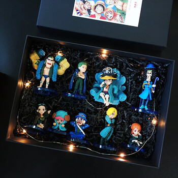 20周年海贼王 礼盒 灯饰 底座 贺卡(人礼品)