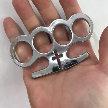 指虎防身拳刺虎指指虎四指拳套金属合法防身自卫用品戒指环手扣手撑子