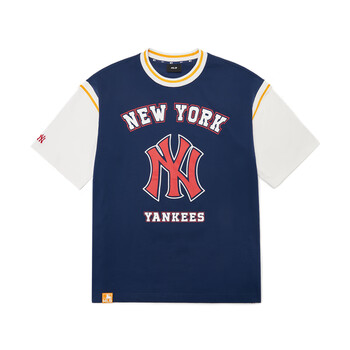 男女情侣t恤运动球衣时尚休闲宽松短袖22年春夏新款tsec8 纽约洋基队