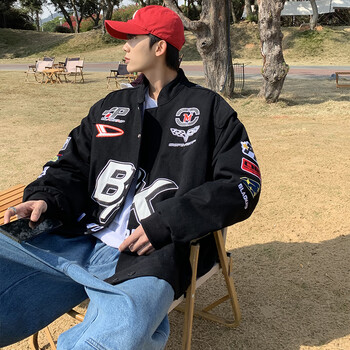 卡度顿适合中学生高中生大学生男生穿的男韩版潮流开衫夹克春秋季百搭