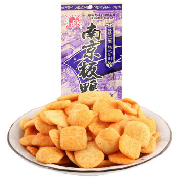 步步升南京板鸭味8090怀旧零食酱香牛仔锅巴童年小食品1101760g80包
