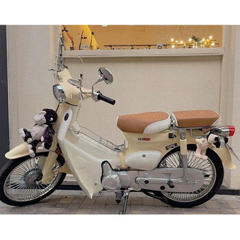 嘉陵cocopro110cc弯梁摩托车cocoplus国潮版coco穿越版白色cocopro110